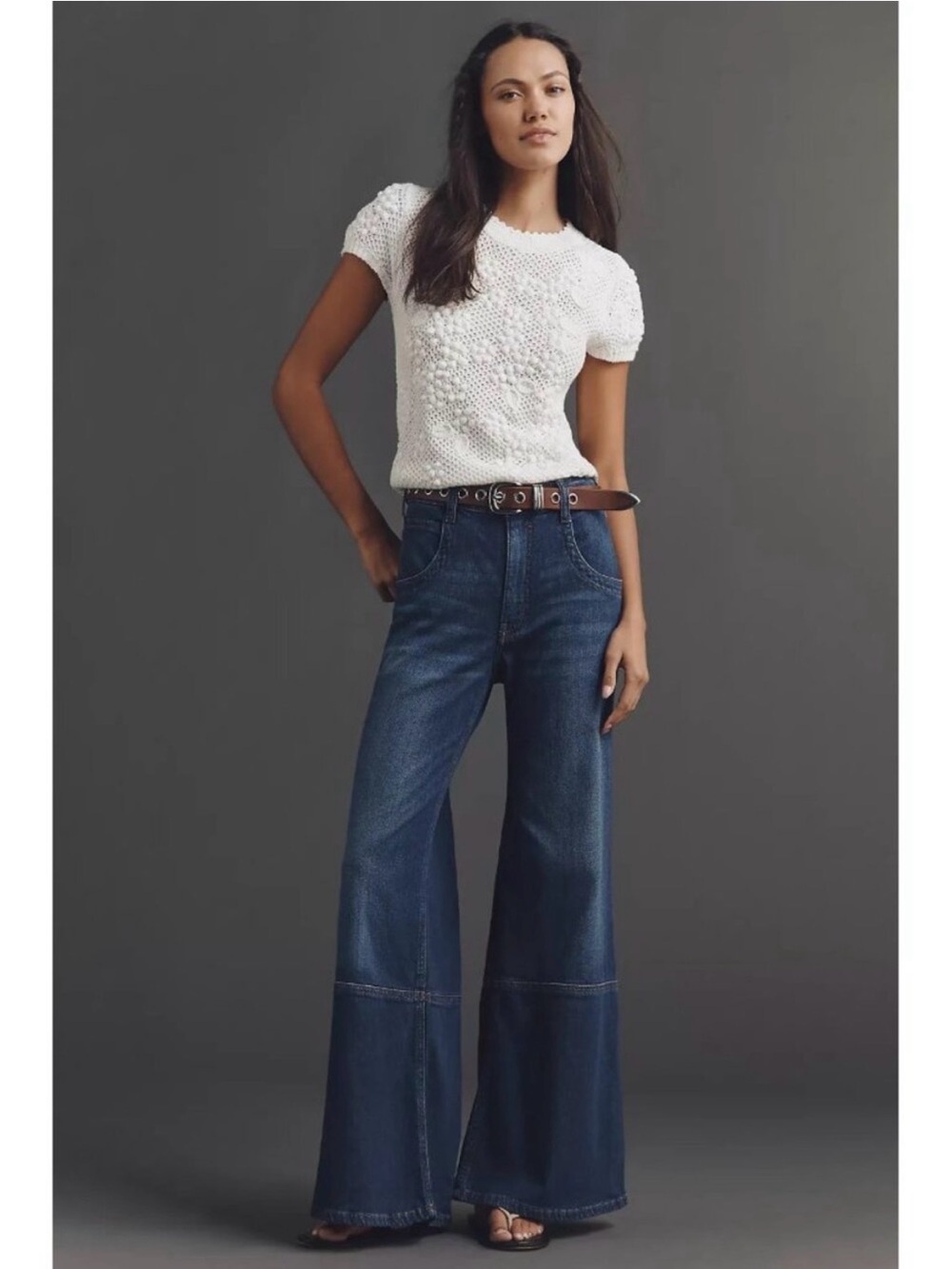 Pilcro High-Rise Flare Jeans